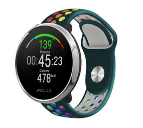 Strap-it Polar Ignite Sport Strap (Fir Green/Rainbow) Strap-it Polar Ignite Sport Strap (Fir Green/Rainbow)