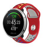Strap-it Polar Unite Sport Strap (Red/Multicoloured) Strap-it Polar Unite Sport Strap (Red/Multicoloured)