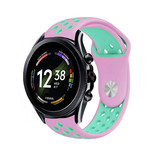 Strap-it Fossil Gen 6 44mm Sport Strap (Pink/Aqua) Strap-it Fossil Gen 6 44mm Sport Strap (Pink/Aqua)