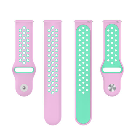 Strap-it Strap-it Fossil Gen 5 Sport Strap (Pink/Aqua) Strap-it Strap-it Fossil Gen 5 Sport Strap (Pink/Aqua)