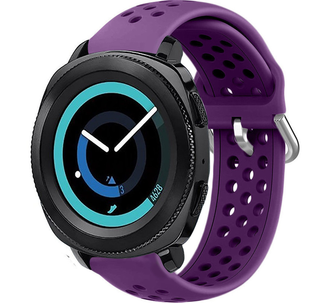Strap-it Strap-it Samsung Gear Sport Breathable Strap (Purple) Strap-it Strap-it Samsung Gear Sport Breathable Strap (Purple)