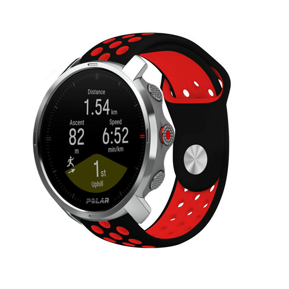 Strap-it Strap-it Polar Grit X Sport Strap (Black/Red) Strap-it Strap-it Polar Grit X Sport Strap (Black/Red)