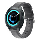 Strap-it Strap-it Samsung Gear Sport leather Strap (dark grey)
