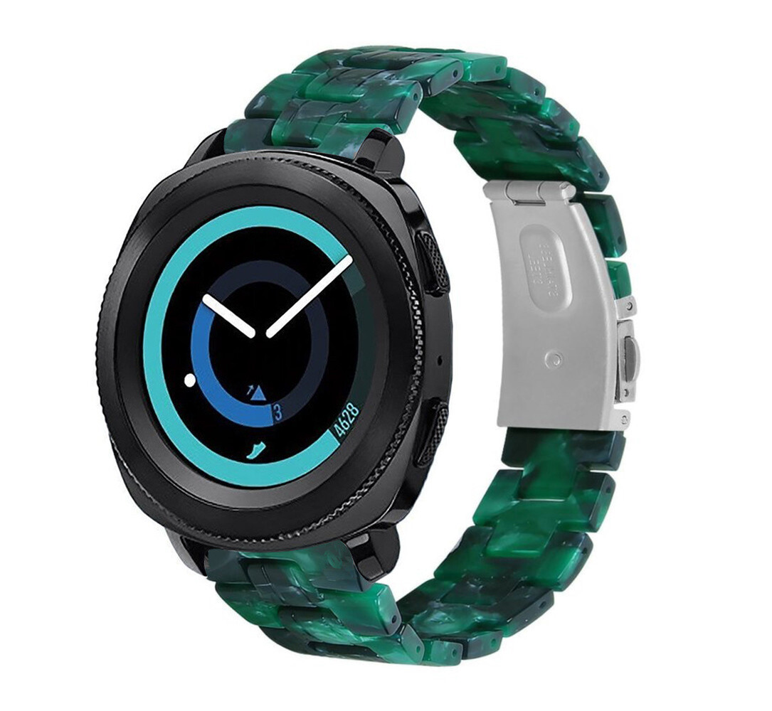 Strap-it Strap-it Samsung Gear Sport Resin Strap (Green) Strap-it Strap-it Samsung Gear Sport Resin Strap (Green)