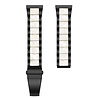Strap-it Strap-it Samsung Gear Sport Steel Resin Strap (Black/White) Strap-it Strap-it Samsung Gear Sport Steel Resin Strap (Black/White)