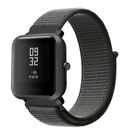 Strap-it Strap-it Xiaomi Amazfit Bip Nylon Strap (Green) Strap-it Strap-it Xiaomi Amazfit Bip Nylon Strap (Green)