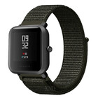 Strap-it Strap-it Xiaomi Amazfit Bip Nylon Strap (Dark Green)