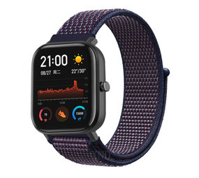 Strap-it Xiaomi Amazfit GTS Nylon Strap (Purple-Blue) Strap-it Xiaomi Amazfit GTS Nylon Strap (Purple-Blue)