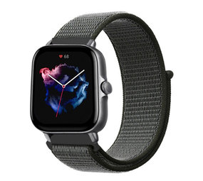 Strap-it Amazfit GTS 3 Nylon Strap (Green) Strap-it Amazfit GTS 3 Nylon Strap (Green)