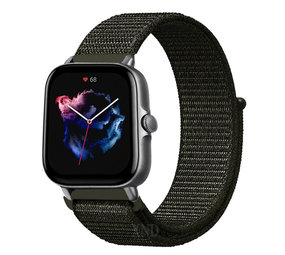 Strap-it Amazfit GTS 3 Nylon Strap (Dark Green) Strap-it Amazfit GTS 3 Nylon Strap (Dark Green)