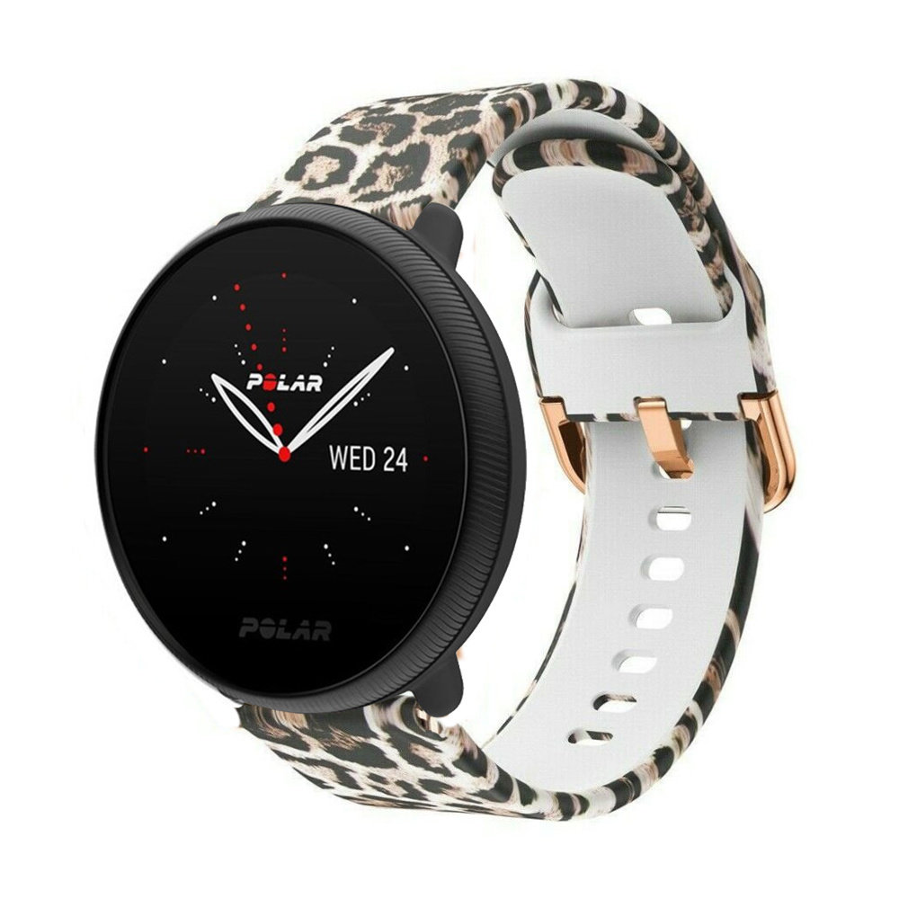 Strap-it Strap-it Lucky Leopard Polar Ignite 2 Strap Strap-it Strap-it Lucky Leopard Polar Ignite 2 Strap