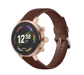 Strap-it Fossil Gen 6 (42mm) Leather Strap (Red Brown) Strap-it Fossil Gen 6 (42mm) Leather Strap (Red Brown)