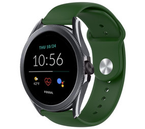Strap-it Fossil Gen 5e 44mm Sport Strap (Army Green) Strap-it Fossil Gen 5e 44mm Sport Strap (Army Green)