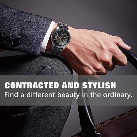 Strap-it Strap-it Fossil Gen 5e 44mm Resin Strap (Black/White) Strap-it Strap-it Fossil Gen 5e 44mm Resin Strap (Black/White)