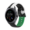 Strap-it Strap-it Fossil Gen 5e 44mm Silicone Strap Triple (Black-White-Green) Strap-it Strap-it Fossil Gen 5e 44mm Silicone Strap Triple (Black-White-Green)