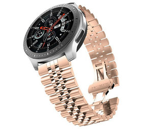 Strap-it Fossil Gen 5e 44mm Steel Jubilee Strap (Rose Gold) Strap-it Fossil Gen 5e 44mm Steel Jubilee Strap (Rose Gold)