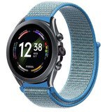 Strap-it Fossil Gen 6 44mm Nylon Strap (Blue) Strap-it Fossil Gen 6 44mm Nylon Strap (Blue)