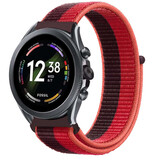 Strap-it Fossil Gen 6 44mm Nylon Strap (Cherry Magenta) Strap-it Fossil Gen 6 44mm Nylon Strap (Cherry Magenta)