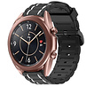 Strap-it Strap-it Samsung Galaxy Watch 3 41mm Silicone Strap Tough (Black/White) Strap-it Strap-it Samsung Galaxy Watch 3 41mm Silicone Strap Tough (Black/White)