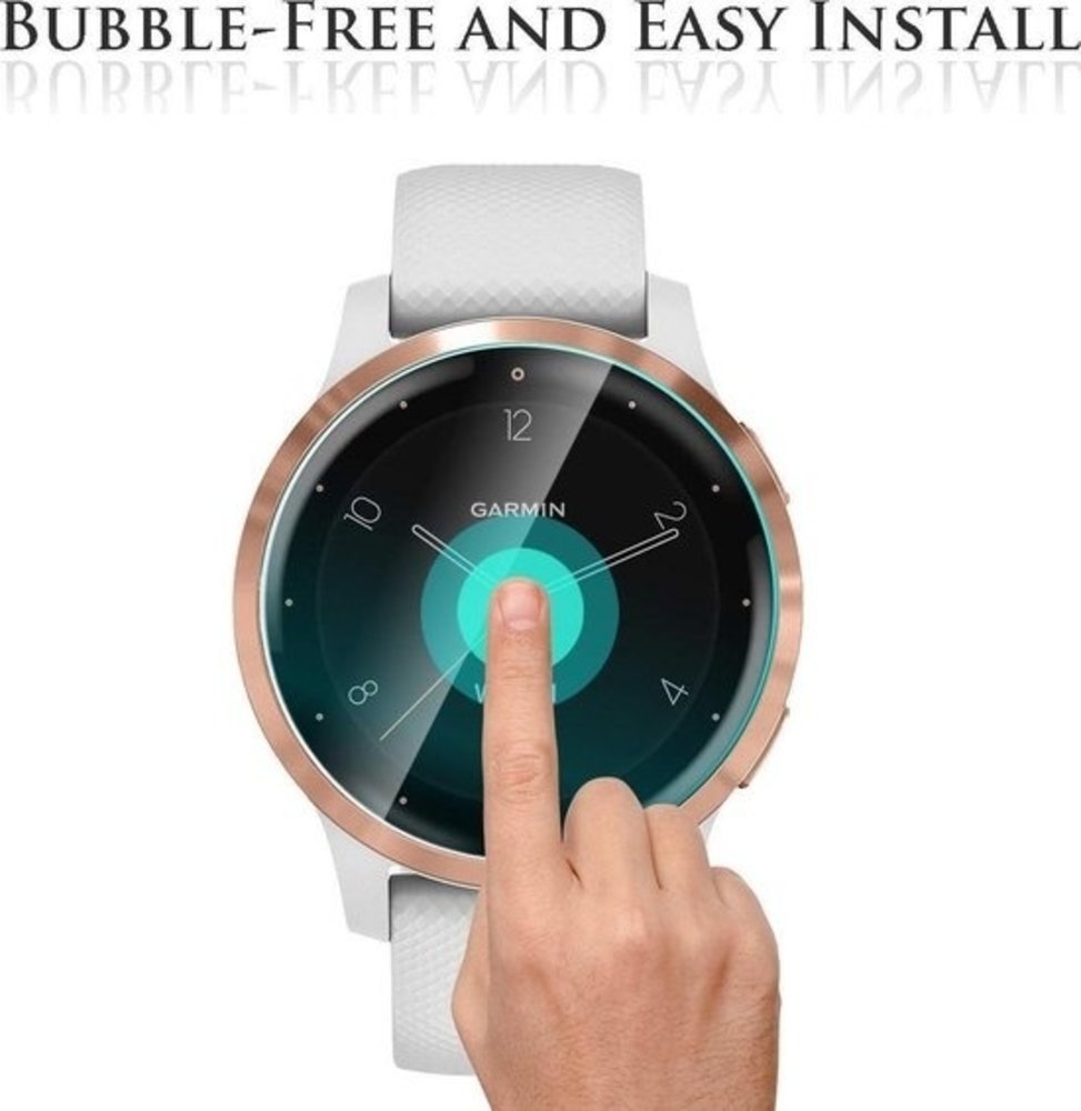 Strap-it Strap-it Garmin Vivoactive 4s 40mm plastic screen protector Strap-it Strap-it Garmin Vivoactive 4s 40mm plastic screen protector