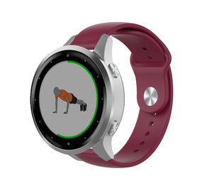 Strap-it Garmin Vivoactive 4s 40mm Sport Strap (Bordeaux Red) Strap-it Garmin Vivoactive 4s 40mm Sport Strap (Bordeaux Red)