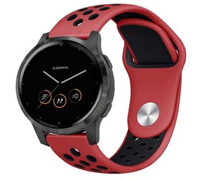 Strap-it Garmin Vivoactive 4s 40mm Sport Strap (Red/Black) Strap-it Garmin Vivoactive 4s 40mm Sport Strap (Red/Black)