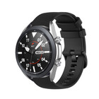 Strap-it Strap-it Samsung Galaxy Watch 3 45mm Premium Silicone Strap (Black)