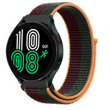 Strap-it Samsung Galaxy Watch 4 40mm Nylon Strap (Dark Cherry) Strap-it Samsung Galaxy Watch 4 40mm Nylon Strap (Dark Cherry)