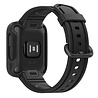 Strap-it Strap-it Xiaomi Mi Watch Lite Silicone Strap with Frame (Black) Strap-it Strap-it Xiaomi Mi Watch Lite Silicone Strap with Frame (Black)