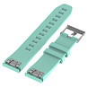 Strap-it Strap-it Garmin Fenix 5/6 Shiny Silicone Strap (Aqua) Strap-it Strap-it Garmin Fenix 5/6 Shiny Silicone Strap (Aqua)