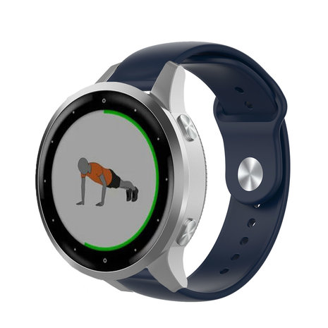 Strap-it Strap-it Garmin Vivoactive 4s 40mm Sport Strap (Dark Blue) Strap-it Strap-it Garmin Vivoactive 4s 40mm Sport Strap (Dark Blue)