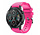 Strap-it Honor Magic Watch 2 Silicone Strap with Buckle (Bright Pink)