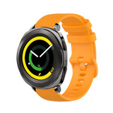 Strap-it Samsung Gear Sport Premium Silicone Strap (Orange)