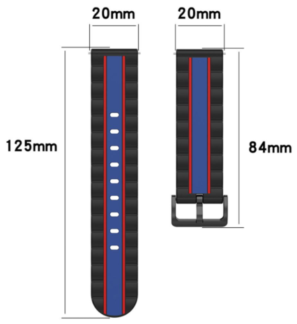 Huawei watch 2 band size 2025