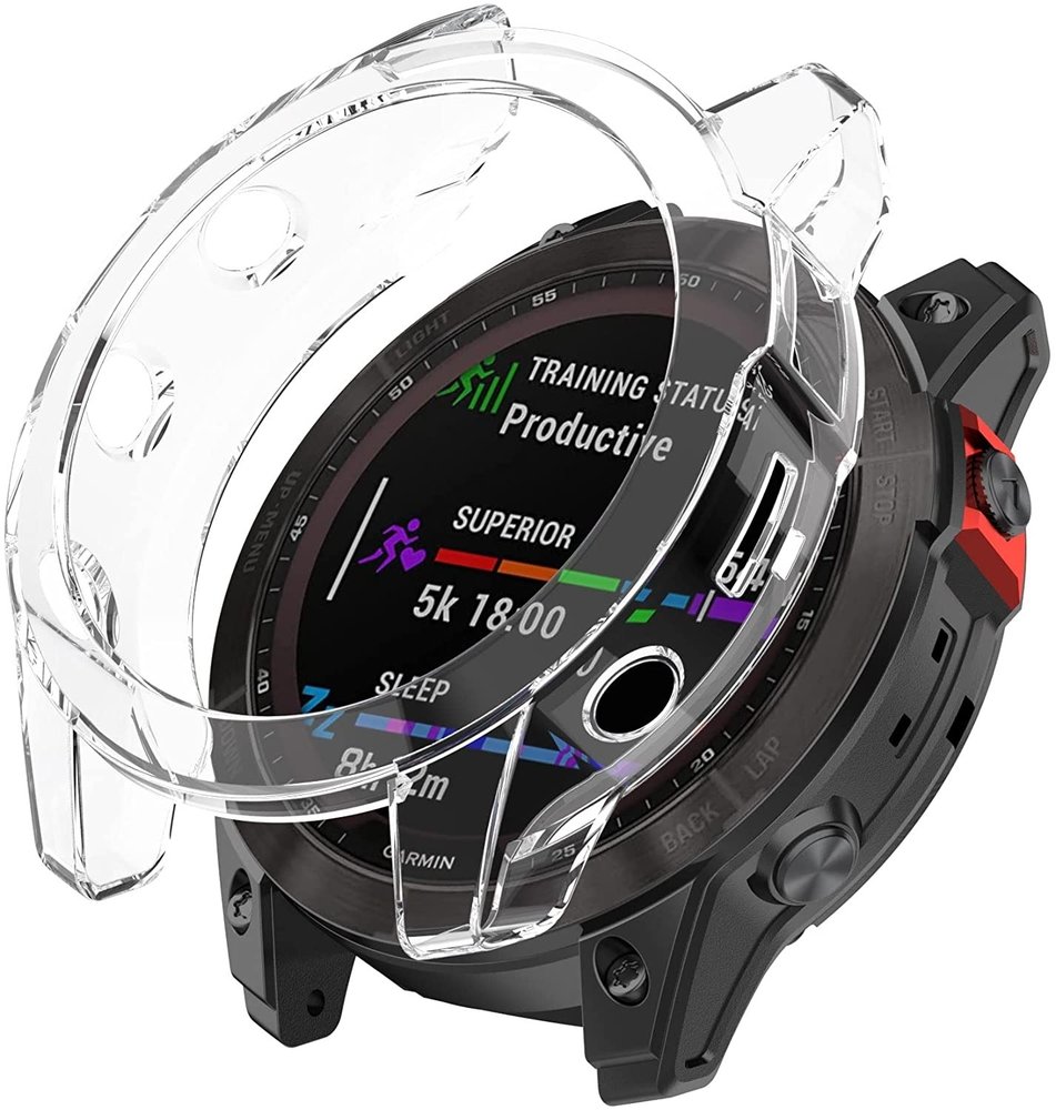 Garmin Fenix 7x (Solar) TPU Case (Transparent)