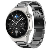 Strap-it Huawei Watch GT 3 Pro 46mm Titanium Strap (Graphite) Strap-it Huawei Watch GT 3 Pro 46mm Titanium Strap (Graphite)