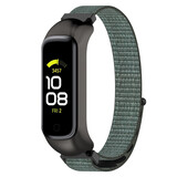 Strap-it Samsung Galaxy Fit 2 Nylon Strap (Grey/Green)