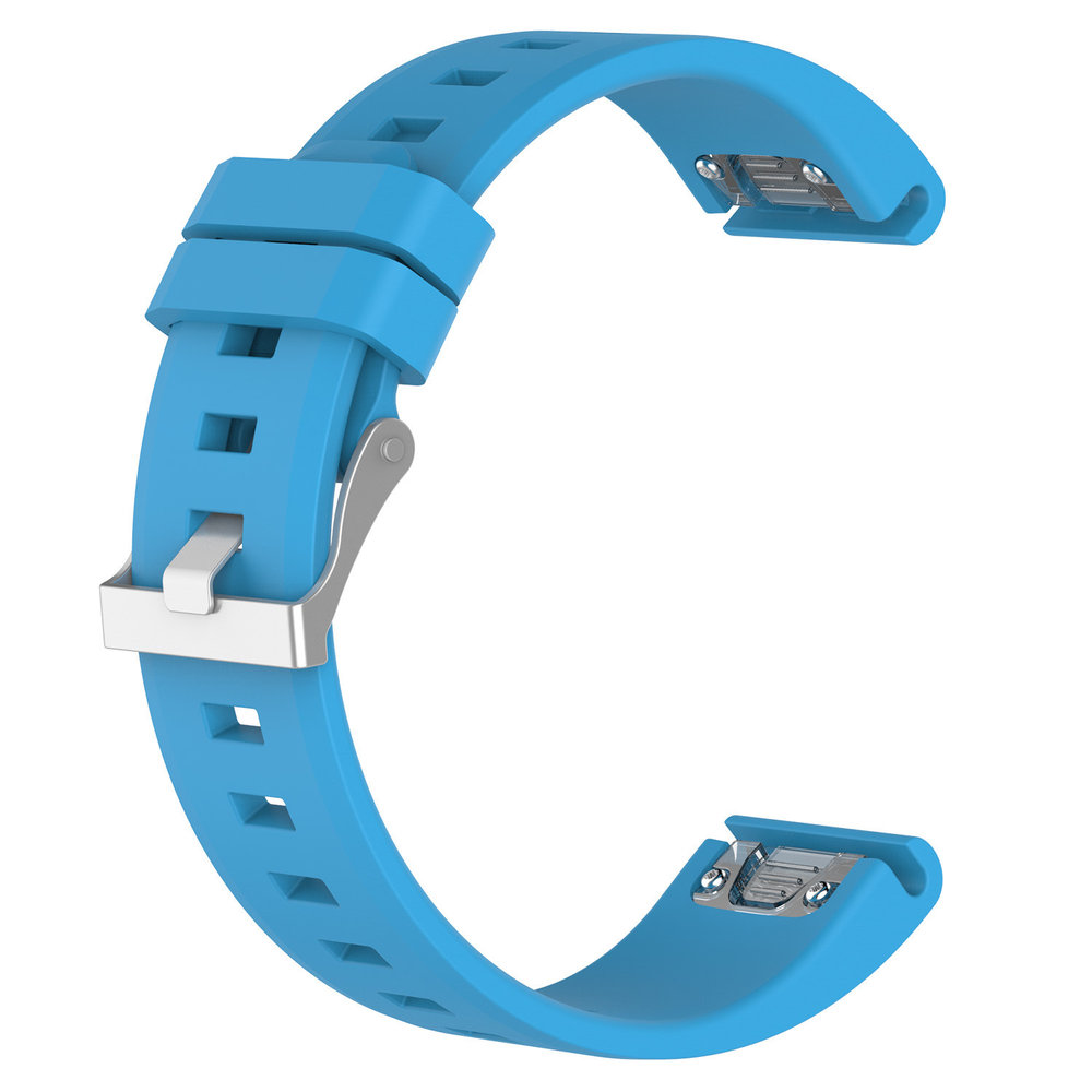 Garmin Fenix 5s 6s Classic Silicone Strap Light Blue