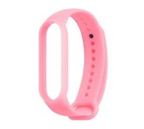 Strap-it Xiaomi Mi Band 6 Silicone Strap (Neon Pink)