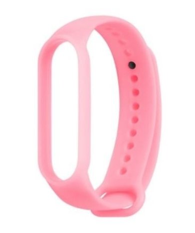 Strap-it Strap-it Xiaomi Mi Band 6 Silicone Strap (Neon Pink)