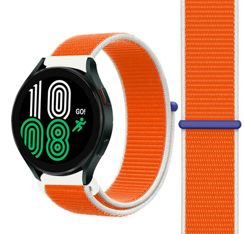 Strap-it Strap-it Samsung Galaxy Watch 4 44mm Nylon Strap (The Netherlands) Strap-it Strap-it Samsung Galaxy Watch 4 44mm Nylon Strap (The Netherlands)