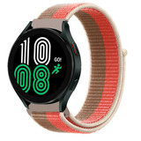 Strap-it Samsung Galaxy Watch 4 40mm Nylon Strap (Pink Pomelo) Strap-it Samsung Galaxy Watch 4 40mm Nylon Strap (Pink Pomelo)