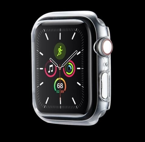 Strap it Strap it Apple Watch PC Hard Case Matte Transparent