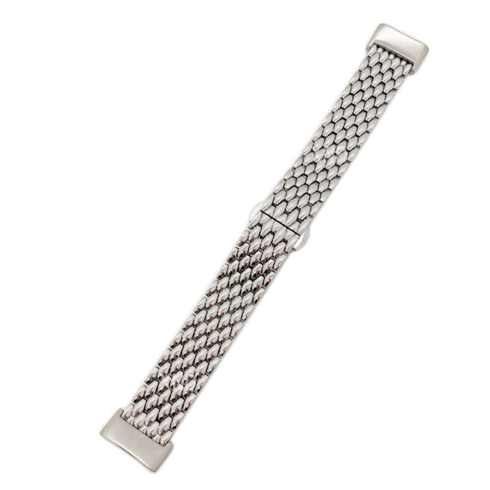 Strap-it Strap-it Fitbit Charge 5 Steel Strap Dragon (Silver) Strap-it Strap-it Fitbit Charge 5 Steel Strap Dragon (Silver)