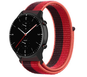 Strap-it Amazfit GTR 2 Nylon Strap (Cherry Magenta) Strap-it Amazfit GTR 2 Nylon Strap (Cherry Magenta)