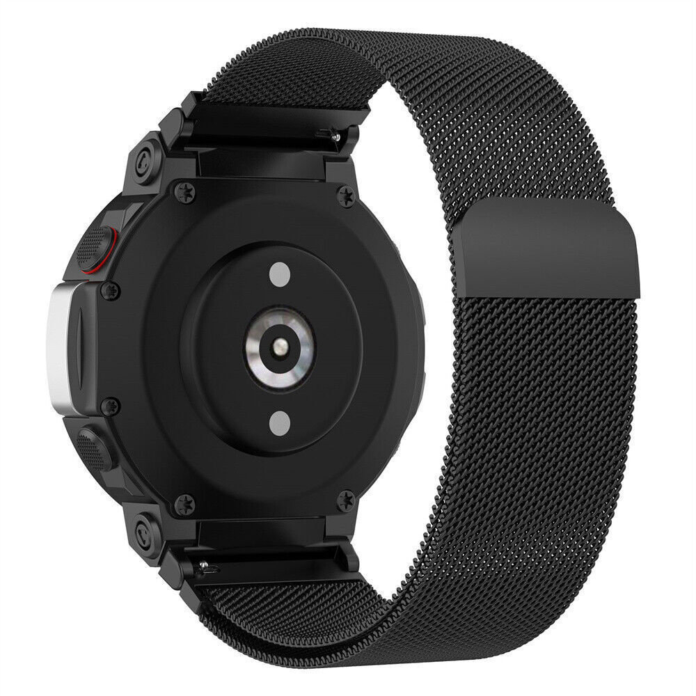 Strap-it Strap-it Amazfit T-Rex 2 Milanese Strap (Black) Strap-it Strap-it Amazfit T-Rex 2 Milanese Strap (Black)
