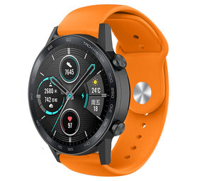 Strap-it Honor Magic Watch 2 Silicone Strap (Orange)