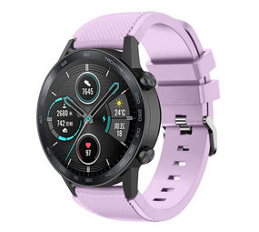 Strap-it Honor Magic Watch 2 Silicone Strap with Buckle (Lilac)