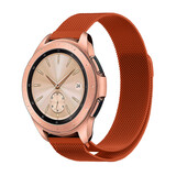 Strap-it Samsung Galaxy Watch 42mm Milanese Strap (Orange) Strap-it Samsung Galaxy Watch 42mm Milanese Strap (Orange)