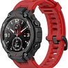 Strap-it Strap-it Amazfit T-Rex (Pro) Silicone Strap (Red) Strap-it Strap-it Amazfit T-Rex (Pro) Silicone Strap (Red)